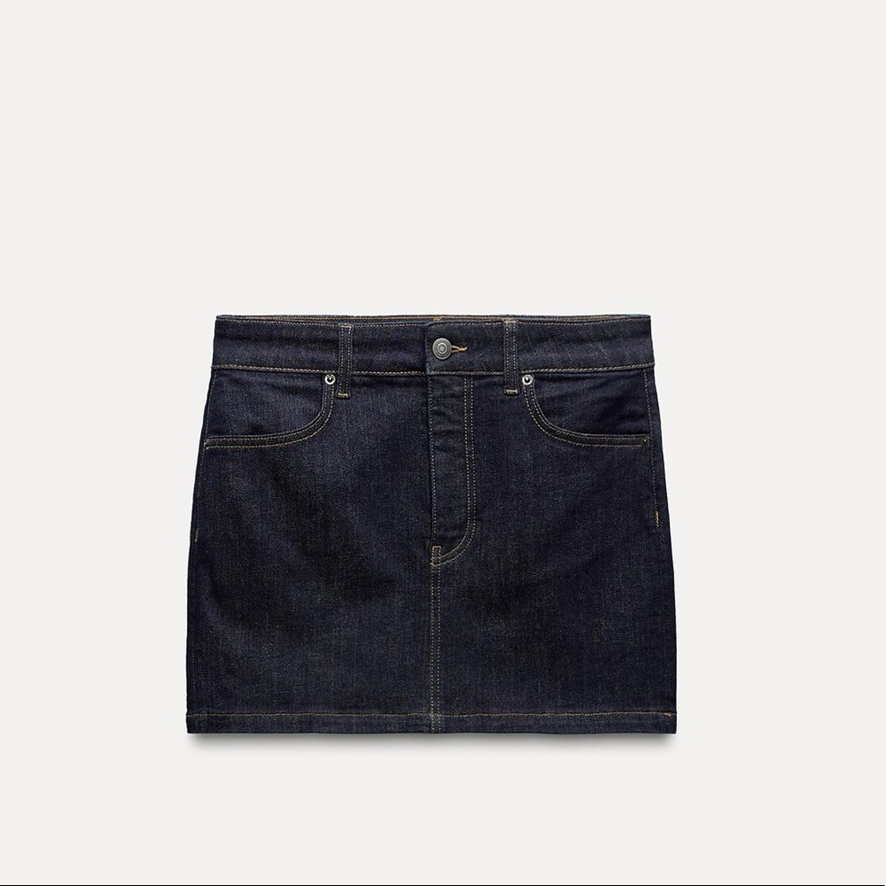 Zara denim skirt new with tags